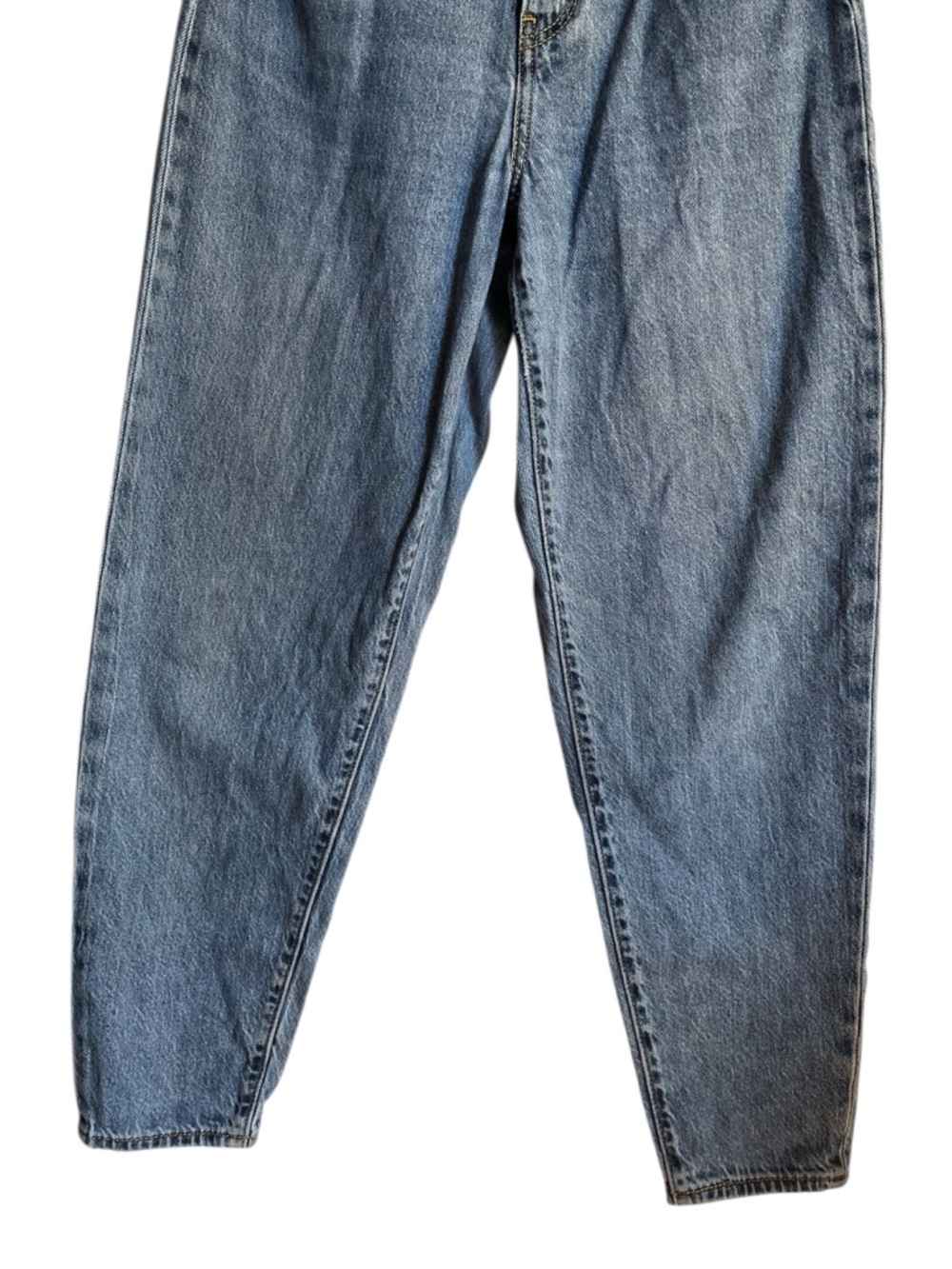 Levi’s High Loose Taper Jeans High Rise Relaxed W25 Premium Blue Denim - Picture 4 of 16
